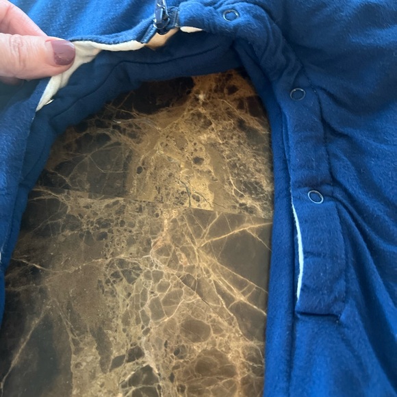 Kyte Baby Bamboo Sleep Sack L 1.0 TOG Blue White Toddler 2T Soft Luxury - Picture 5 of 10